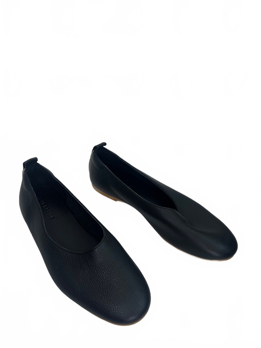 Everlane The Day Glove Black Ballet Flats Round Toe Slip-On Shoes Size 7M